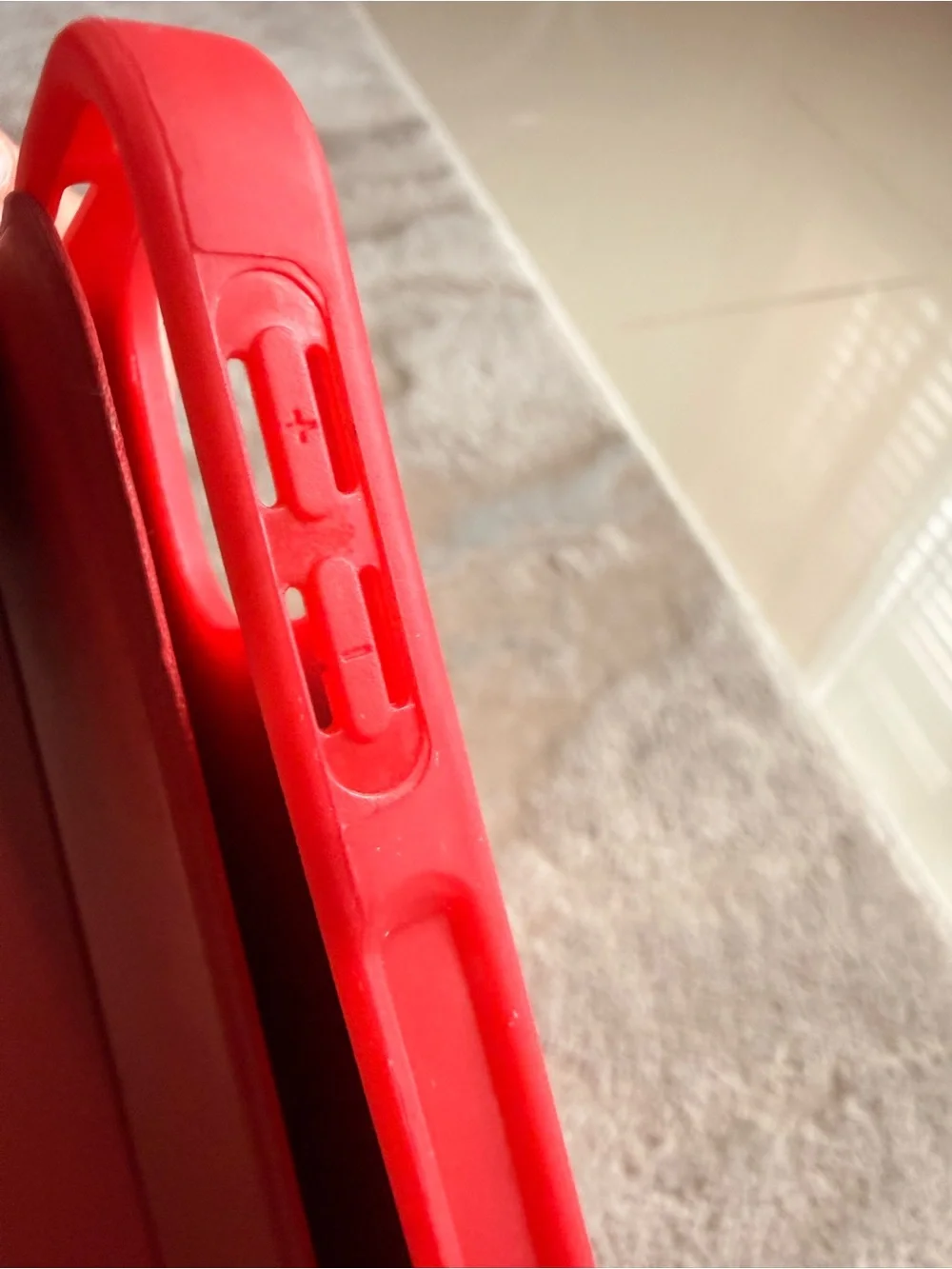 Red Trifold Case for iPad Pro w/ Pencil Holder